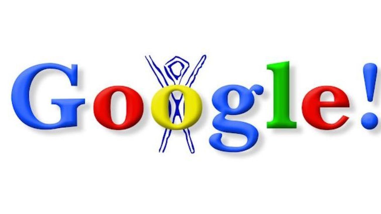 'Burning Man', el primer 'doodle' de Google