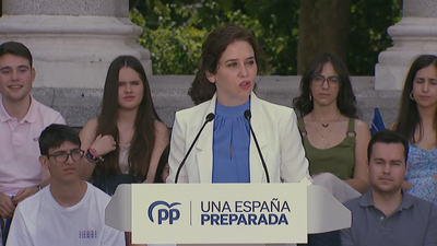 Ayuso llama a acabar con el "despropósito" de Sánchez: "Hay que rematar"