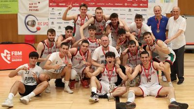 CB Coslada, campeón sub'22 masculino Oro