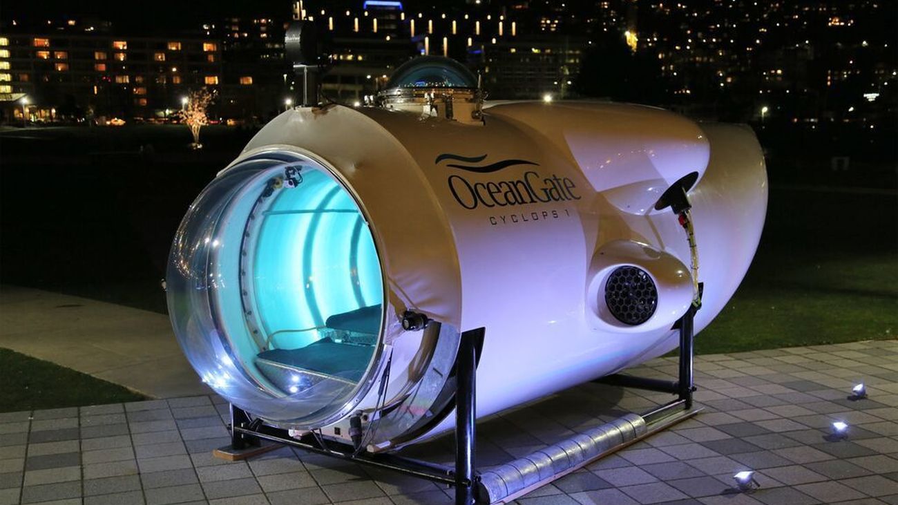 Desaparece un submarino usado por turistas para explorar los restos del Titanic en el Atlántico