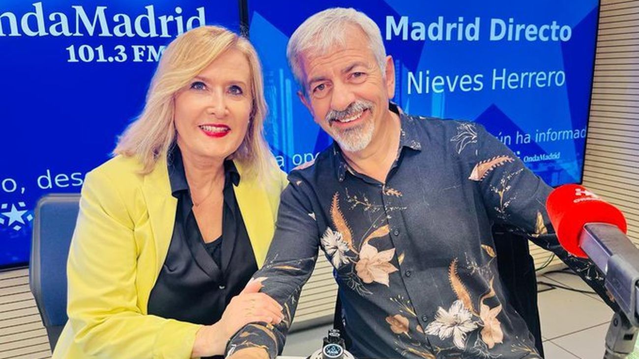 Nieves Herrero y Carlos Sobera