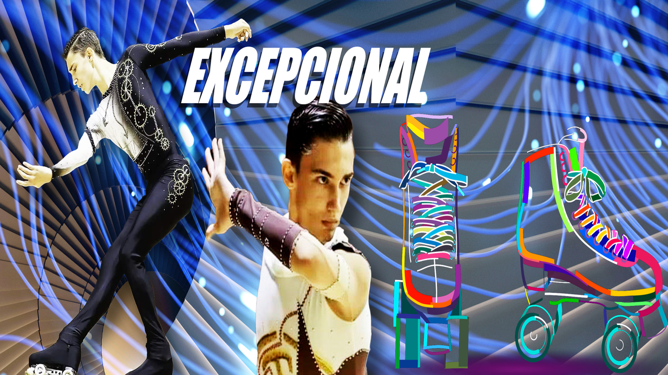 Guillermo Gómez, nacido para patinar