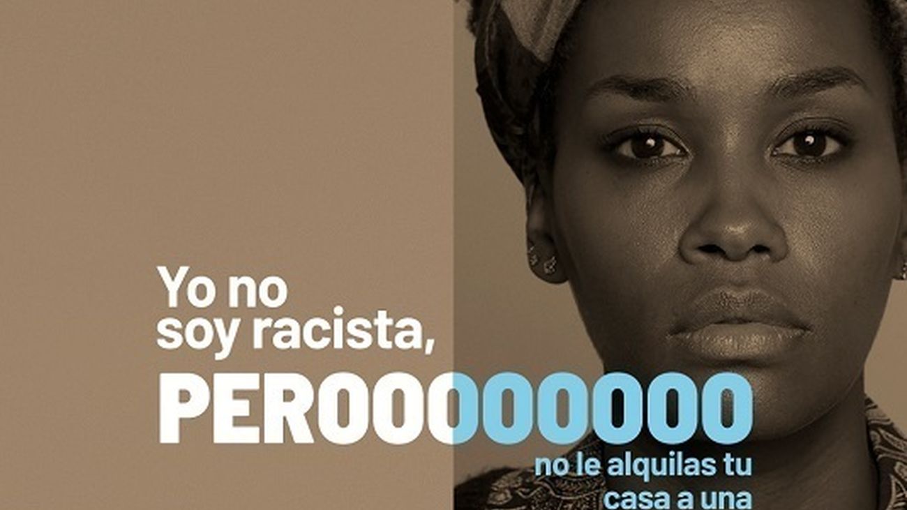 Cartel de la campaña 'Sí es racismo'