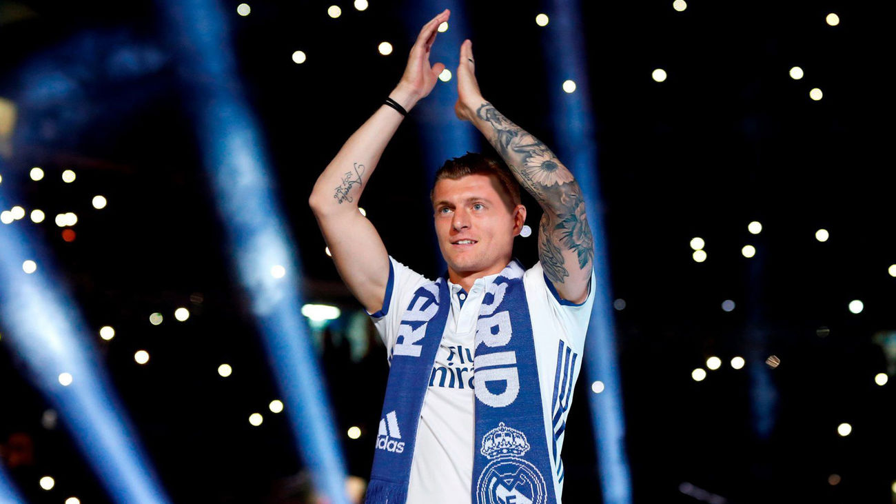 Kroos renueva con el Real Madrid hasta el 2024