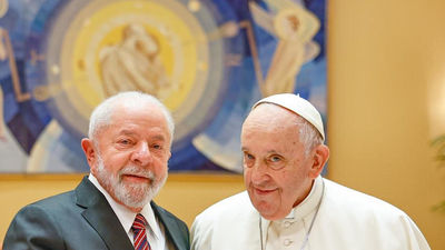 El Papa y Lula se reúnen en el Vaticano para hablar sobre la paz en el mundo
