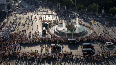 Estos son los cortes de tráfico a partir del domingo por el Orgullo 2023