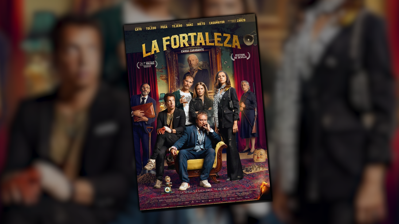 Goya Toledo y Fernando Tejero presentan 'La Fortaleza' en el Palacio de la Prensa