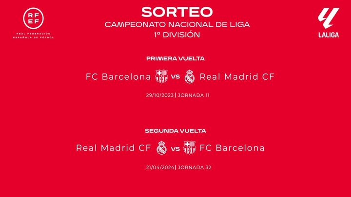 Los clásicos de la Liga 2023-24 / RFEF