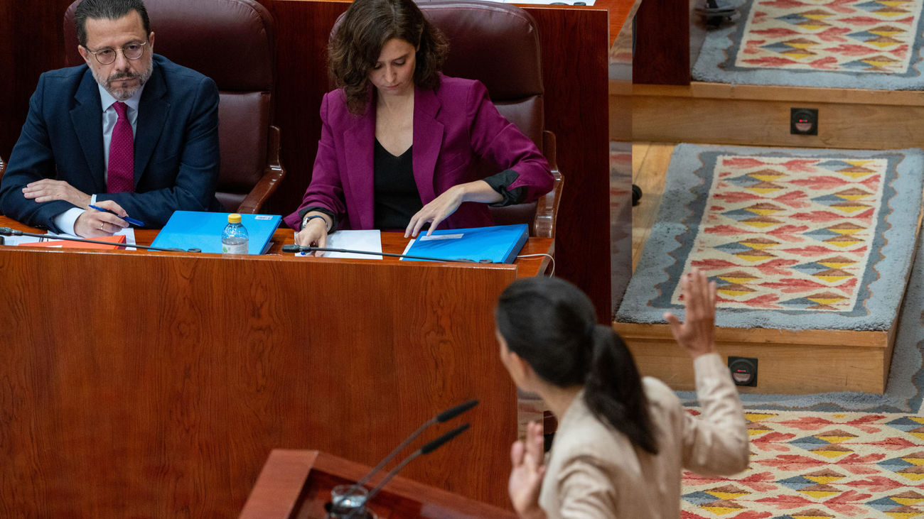 Así han sido los discursos de la oposición durante la sesión de investidura de Ayuso