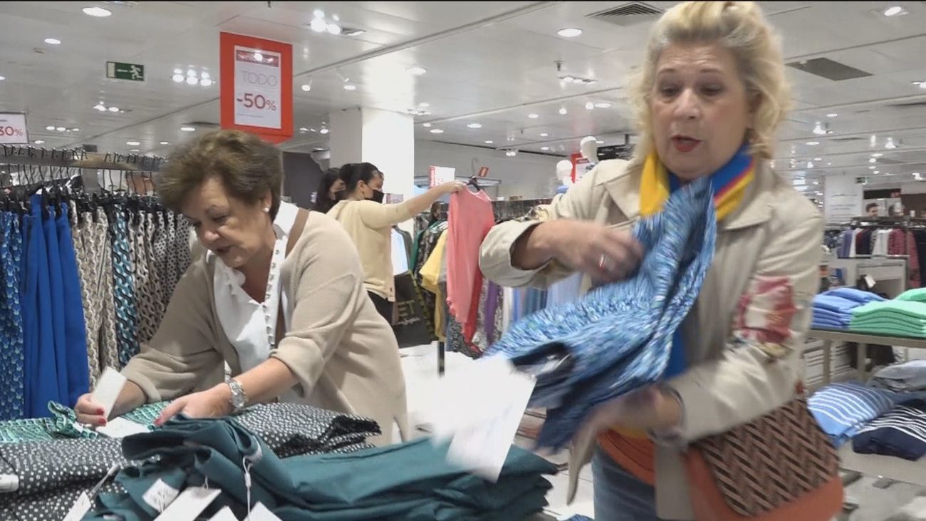 Comienzan las rebajas en Madrid