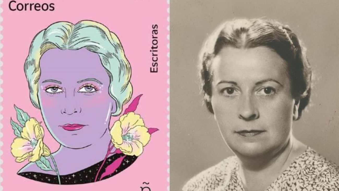 Correos homenajea a Elena Fortún con un sello conmemorativo
