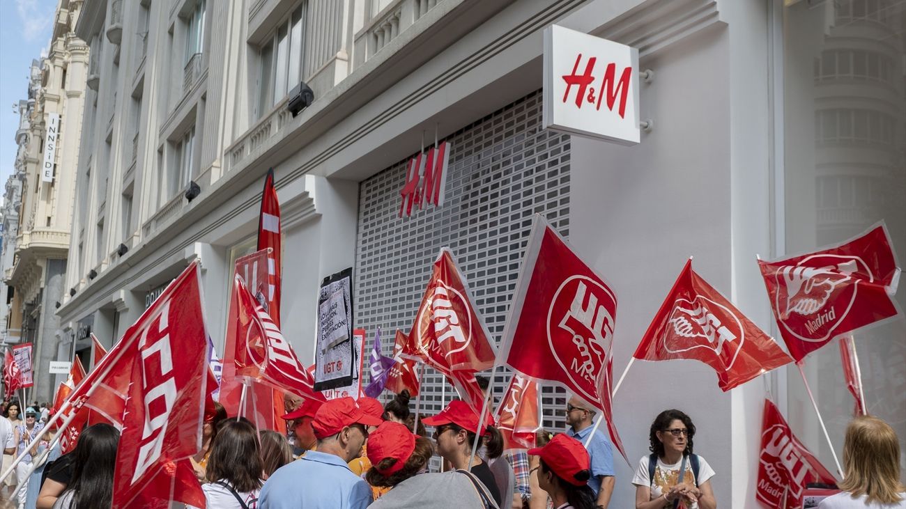 Huelga de 24 horas en H&M en plena campaña de rebajas