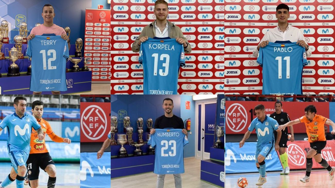 Movistar Inter ficha, seis fichajes de una tacada