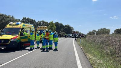 Un muerto y varios heridos en un accidente en la M-507 en Aldea del Fresno