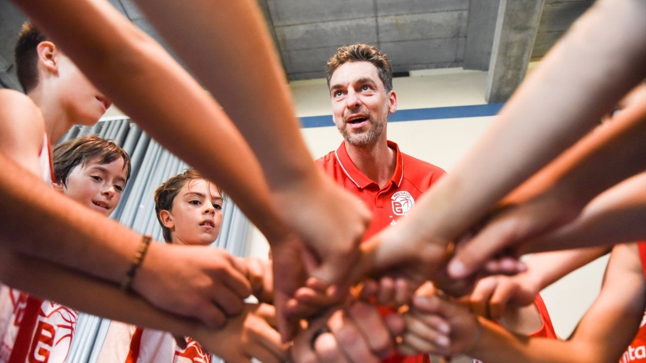 Pau Gasol promueve la actividad física