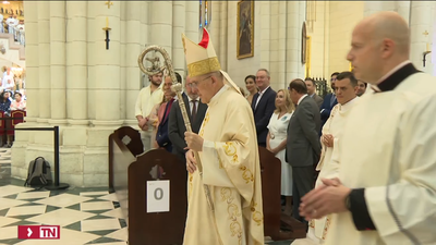 El cardenal Osoro se despide como arzobispo de Madrid con una misa en La Almudena