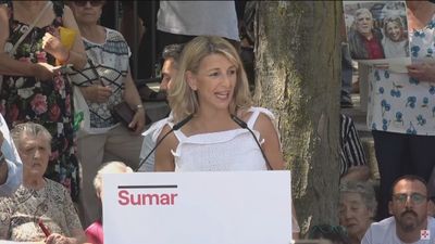 Yolanda Díaz apela a los indecisos para ser la primera presidenta "verde"