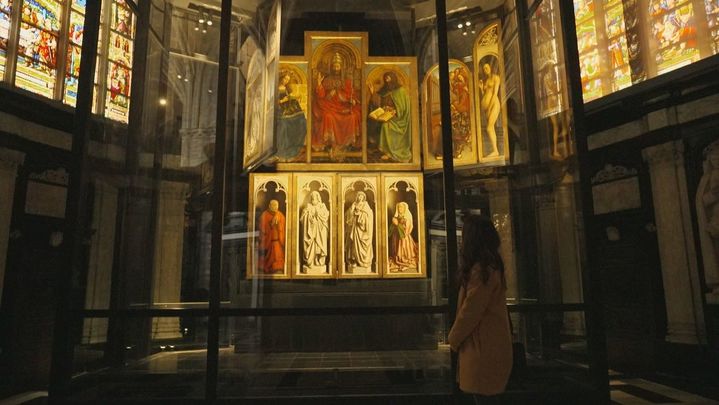El Políptico de Gante, en la iglesia de San Bavón / Redacción