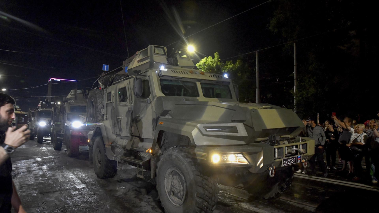 Las fuerzas de Wagner  regresan a sus bases