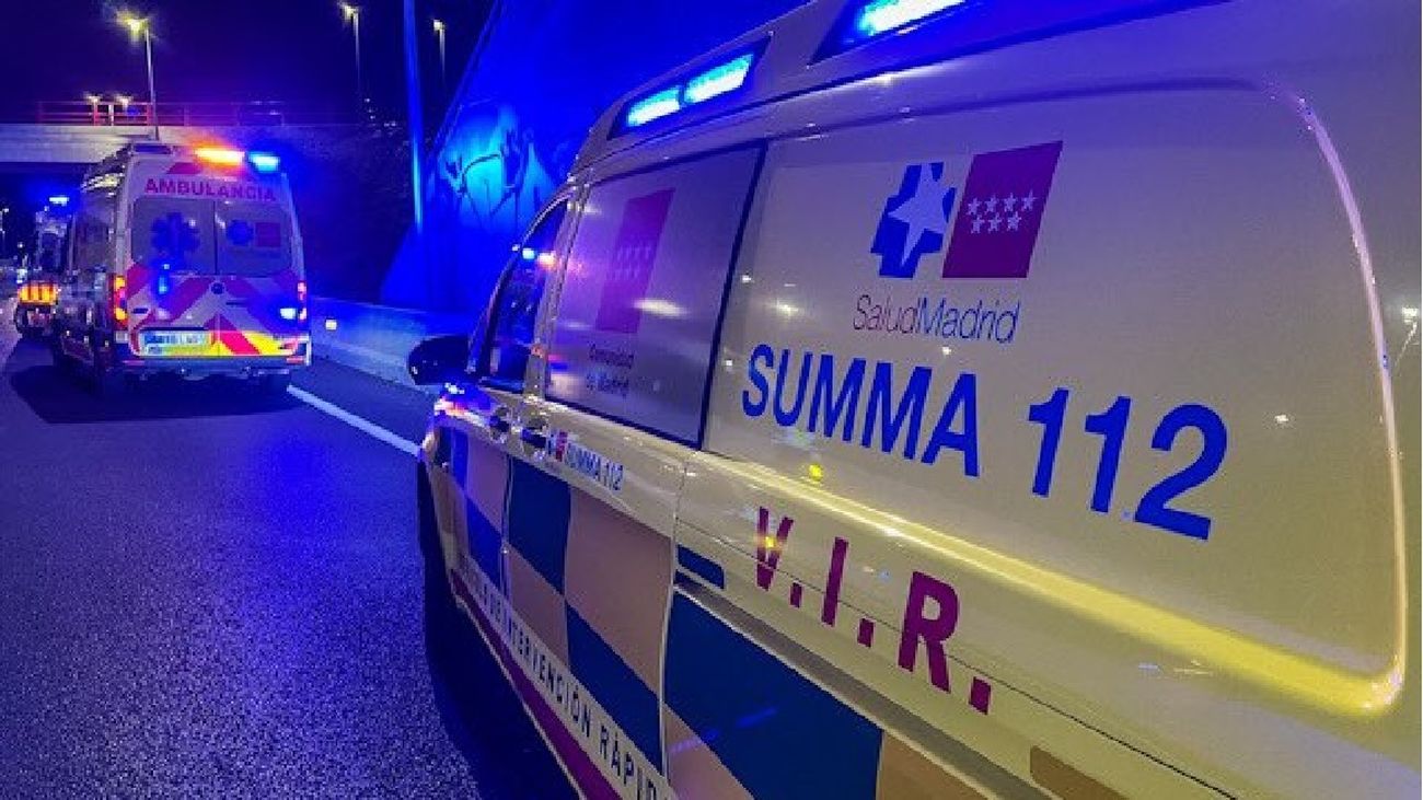 Muere un motorista y su acompañante grave al chocar con coche en Fresnedillas de la Oliva