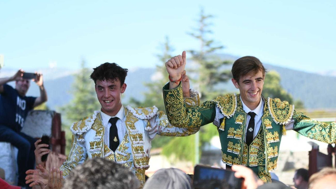 Cirugeda y Chicharro, puerta grande en Cercedilla
