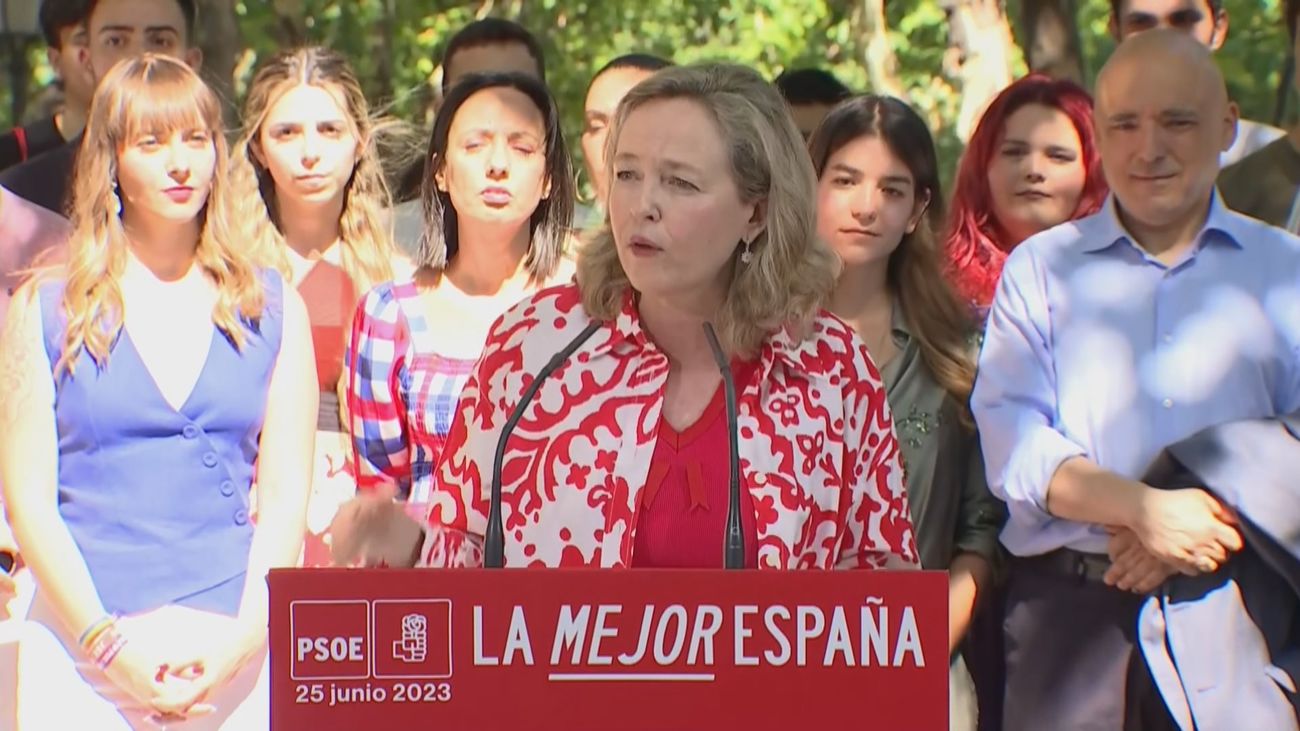 Calviño avisa de que un Gobierno de PP y Vox "supondría un frenazo" de los fondos europeos