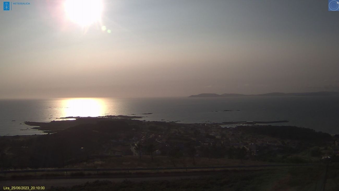 El humo de los incendios de Canadá llega a Galicia tras recorrer miles de kilómetros