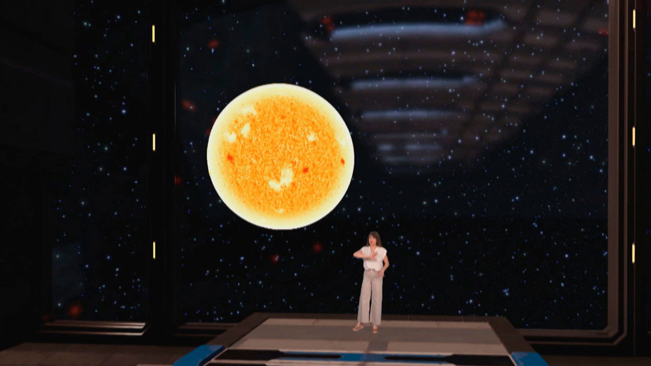 ¿Cuál es el tamaño del sol?