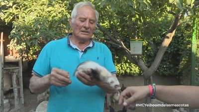 Sebas, el Noé de Estremera con más de 100 animales en su casa