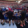 El Metropolitano rinde homenaje a los participantes de la Madcup 2023