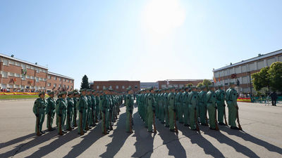 Los guardias civiles critican a Marlaska por hacerles desfilar en plena ola de calor