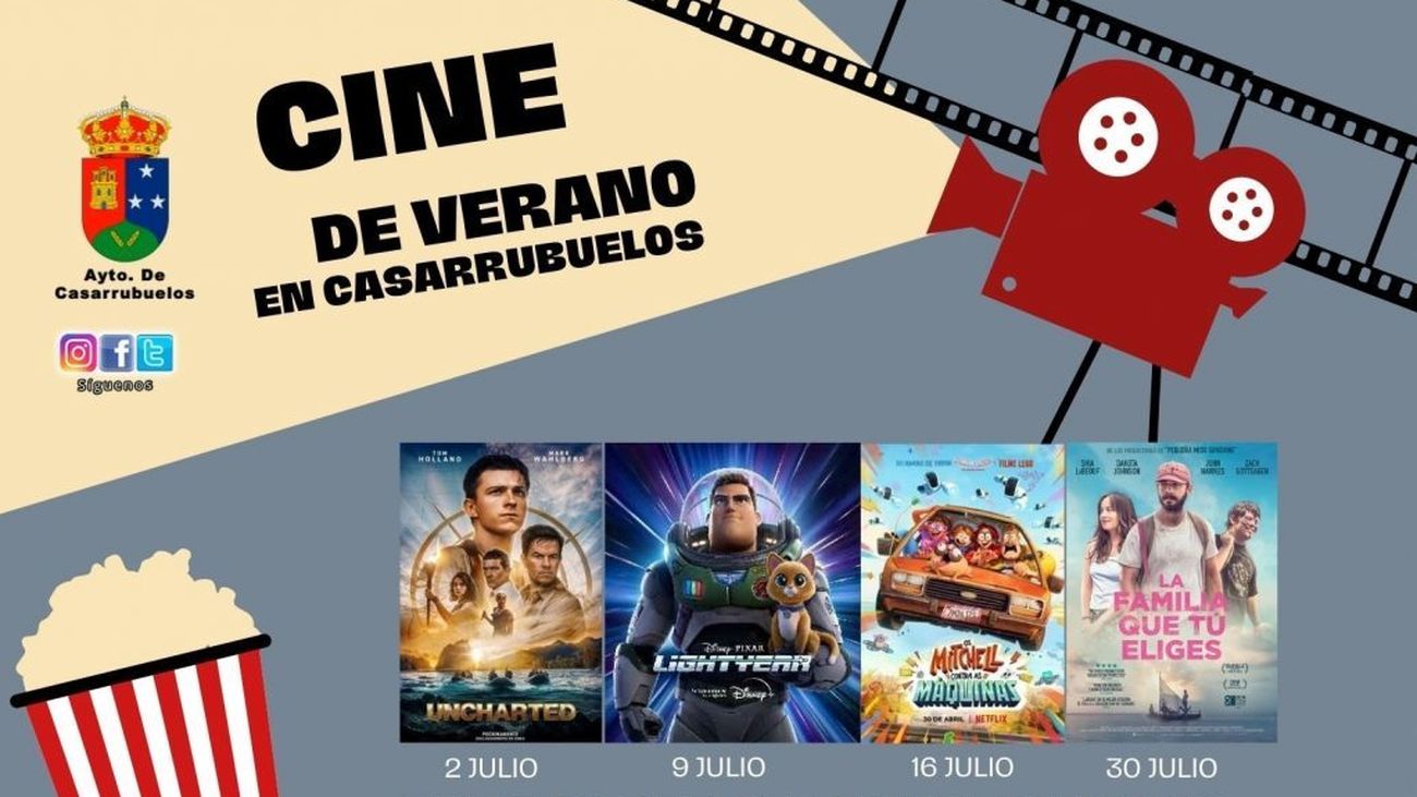 Cine y palomitas gratis en Casarrubuelos