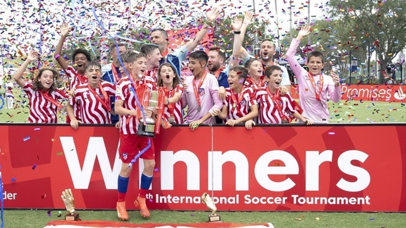 El Atlético de Madrid, campeón del Torneo Internacional Liga Promises
