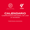 Calendario completo de Segunda división 2023-24