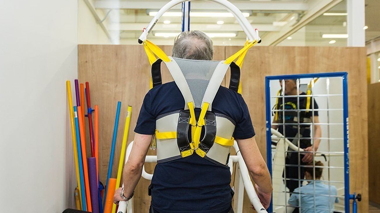 Rehabilitación de un paciente con esclerosis