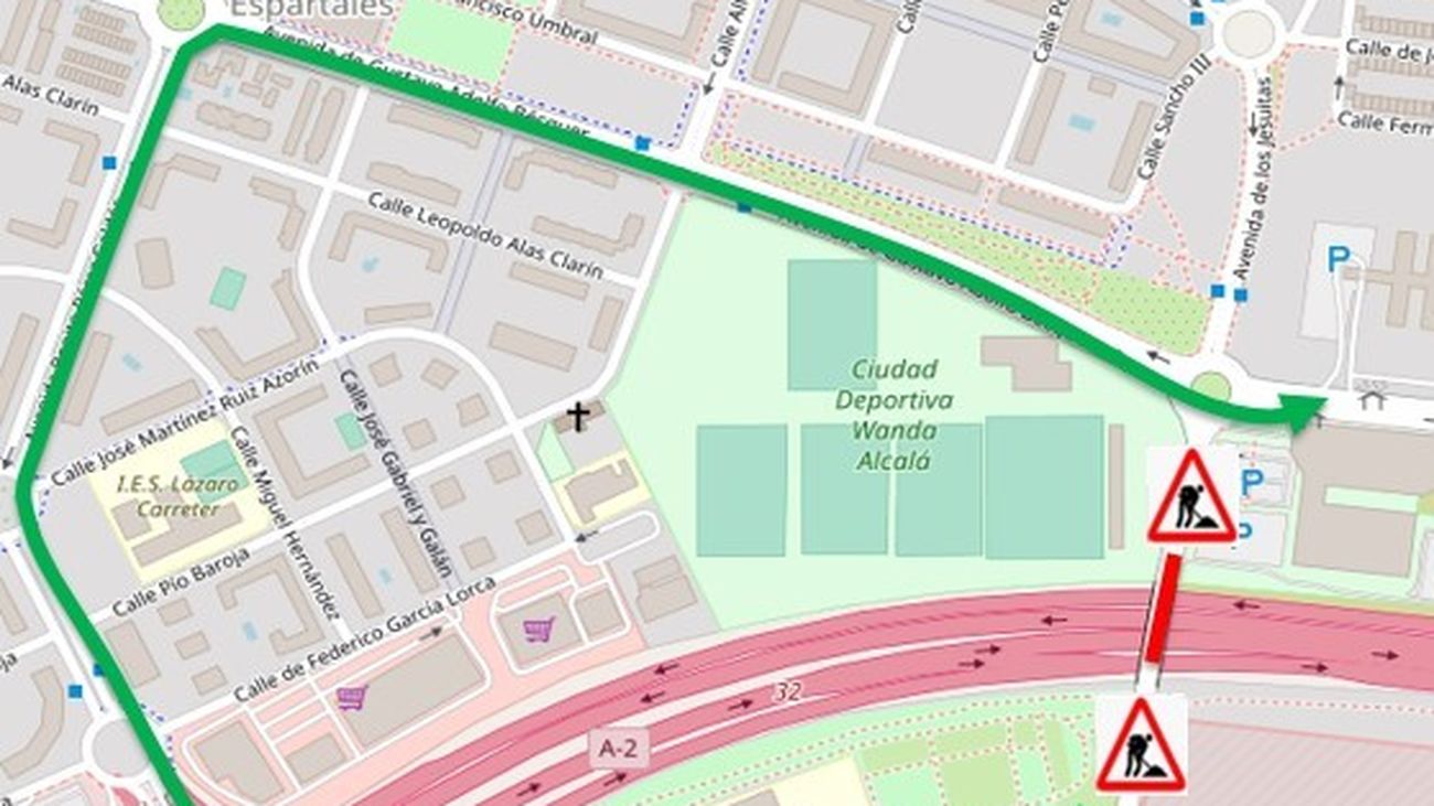 Movimientos alternativos por las obras en Alcalá