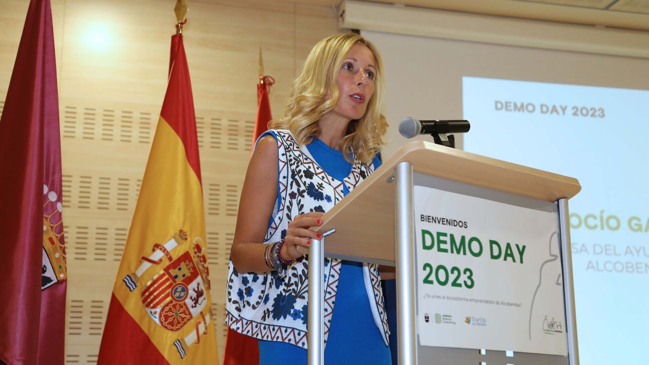 La alcaldesa de Alcobendas, Rocío García Alcántara
