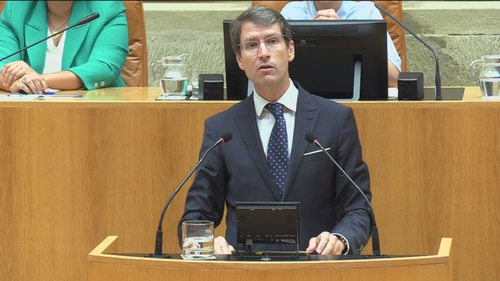 Gonzalo Capellán, presidente de La Rioja / Emisión