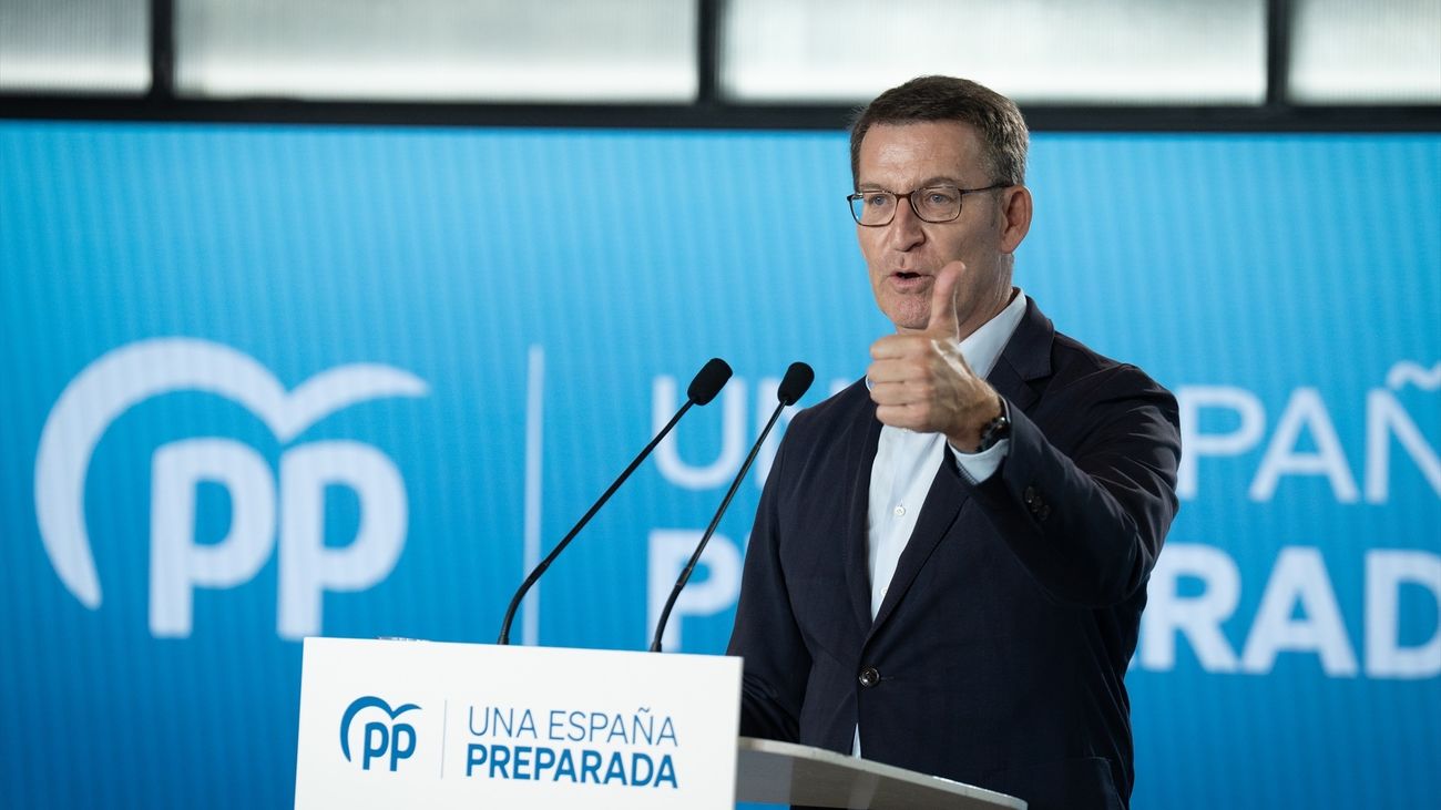 Feijóo acepta el debate a siete propuesto por RTVE si asiste Pedro Sánchez