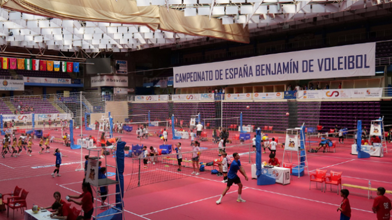 Sin premio para los equipos madrileños en el Campeonato de España Benjamín de voleibol