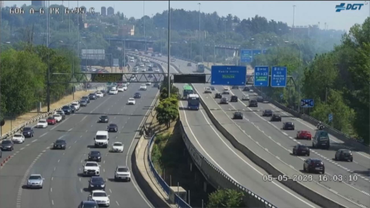 Cortes de tráfico en Puerta de Hierro, entre la M-30 y la A-6,  desde el próximo lunes