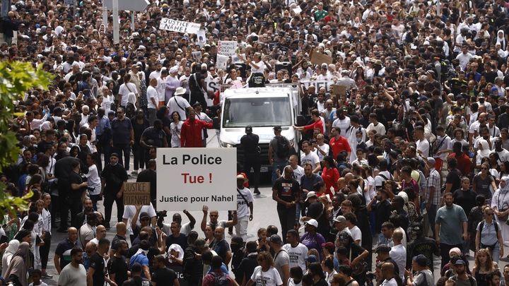 Manifestación tras la muerte de Nahel en FRancia / EUROPA PRESS
