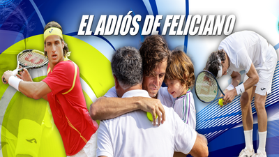 Feliciano dice adiós al tenis profesional
