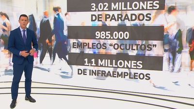 España cuenta con un millón de 'desempleados ocultos', según Eurostat