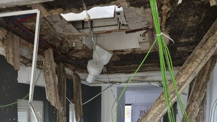 Derrumbe de edificio en Ciudad Real / EFE