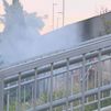 Dos detenidos por provocar el incendio en el que murió una mujer bajo un puente en Madrid