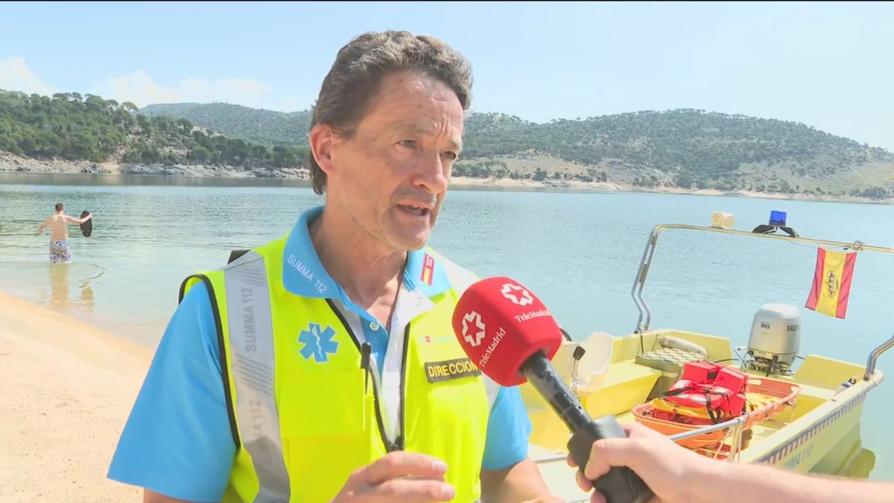 Así fue el complicado rescate de una mujer en el pantano de San Juan