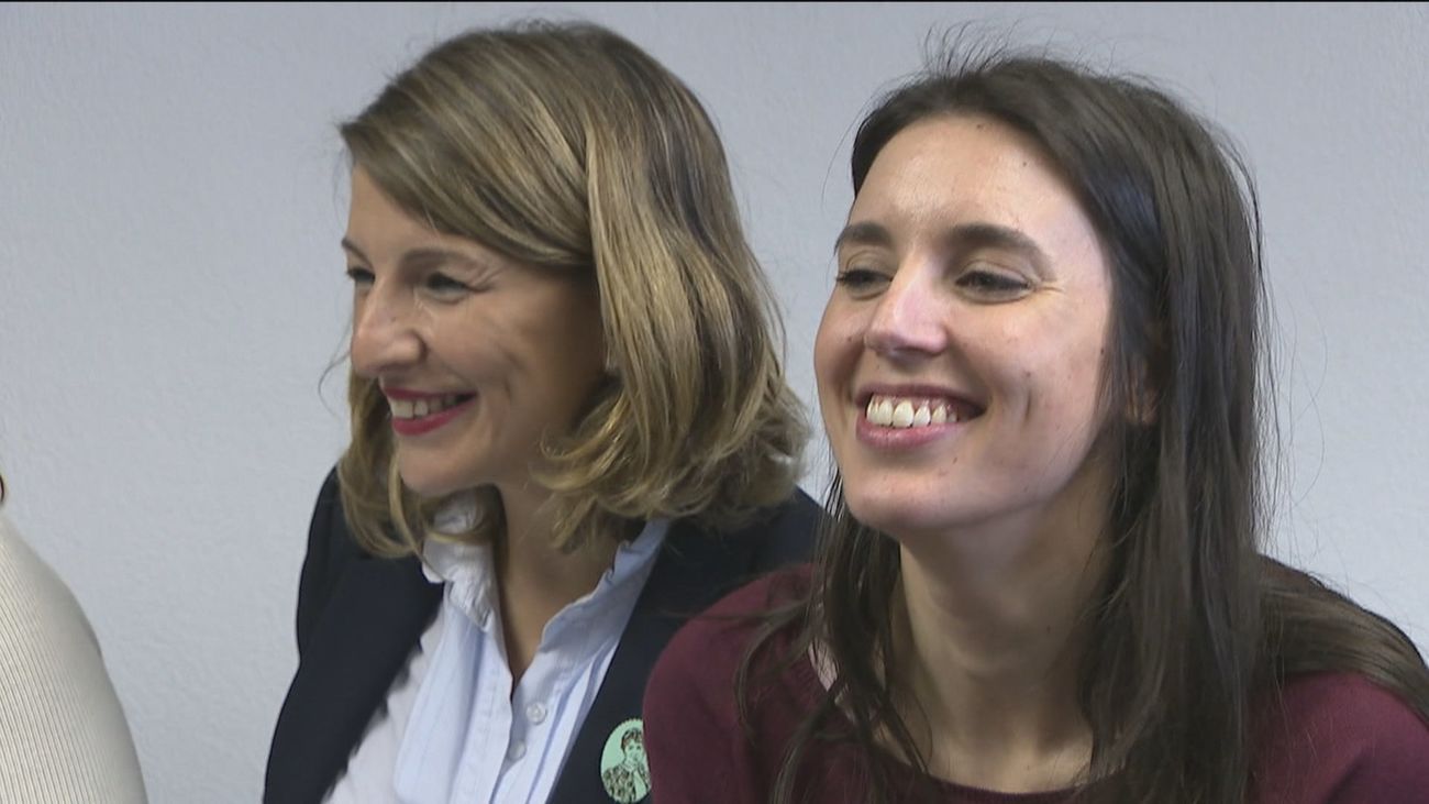 Yolanda Díaz no compartirá actos de campaña con Irene Montero
