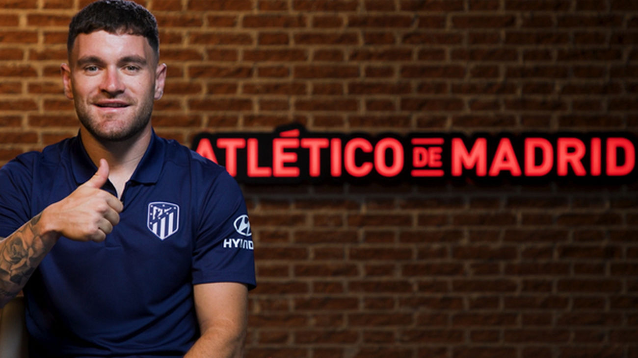 Galán: "Jugar en el Atlético es un sueño"