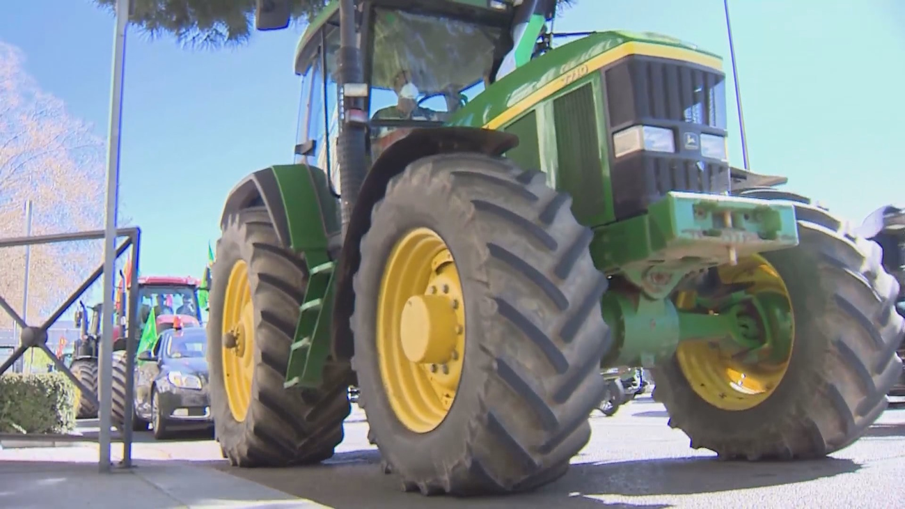Tractorada en Madrid para pedir más ayudas por la sequía